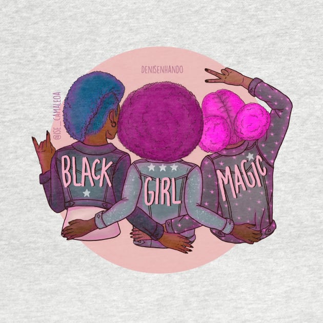 BLACK GIRL MAGIC by @isedrawing